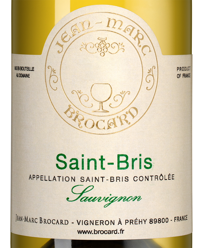 Вино Sauvignon Saint-Bris, Jean-Marc Brocard (Domaine Sainte-Claire), (158335), Франция, Бургундия, белое, сухое, 0.75 л, Совиньон Сен-Бри, цена 3990 рублей