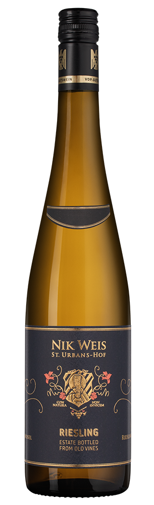 Вино Riesling Old Vines Mosel, Nik Weis St. Urbans-Hof, 2024, (158299), Германия, Мозель, белое, полусладкое, 0.75 л, Рислинг Олд Вайнс Мозель, цена 2993 рублей