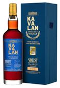 Односолодовый виски Kavalan Solist Vinho Barrique Cask Single Cask Strength в подарочной упаковке