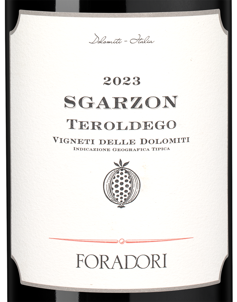Вино Sgarzon, Foradori, 2023, (154434), Италия, Трентино-Альто Адидже, красное, сухое, 0.75 л, Сгарцон, цена 10490 рублей