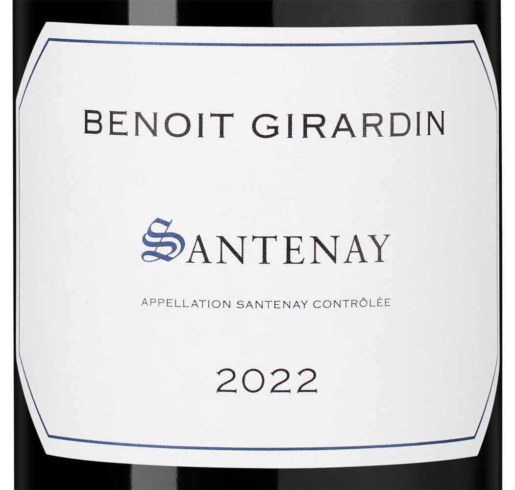 Вино Santenay rouge, Benoit Girardin, 2022, (150555), Франция, Бургундия, красное, сухое, 0.75 л, Сантне, цена 10990 рублей
