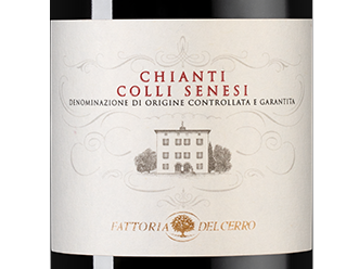 Вино Chianti Colli Senesi, Fattoria del Cerro, 2022, (143373), Италия, Тоскана, красное, сухое, 0.75 л, Кьянти Колли Сенези, цена 3390 рублей