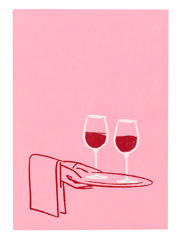 Открытка SimpleWine x O Paper Paper (вариант 2), (159857), Россия, Открытка SW O Paper розовая 2 Бокала, цена 140 рублей