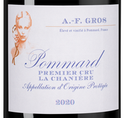Французское сухое вино Pommard Premier Cru La Chaniere