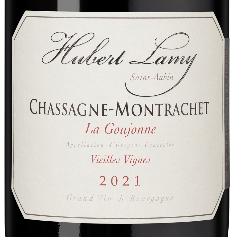 Вино Chassagne-Montrachet La Goujonne, Domaine Hubert Lamy, 2021, (149097), Франция, Бургундия, красное, сухое, 0.75 л, Шассань-Монраше Ля Гужон, цена 24990 рублей