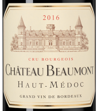 Вино Chateau Beaumont, (146154), красное сухое, 2016, 1.5 л, Шато Бомон цена 9990 рублей