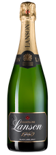 Шампанское Lanson le Black Label Brut, (111240), белое брют, 0.75 л, Ле Блэк Лейбл Брют цена 10490 рублей