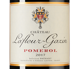 Вино Chateau Lafleur-Gazin, (135781), красное сухое, 2017 г., 0.75 л, Шато Ляфлёр-Газен цена 11190 рублей