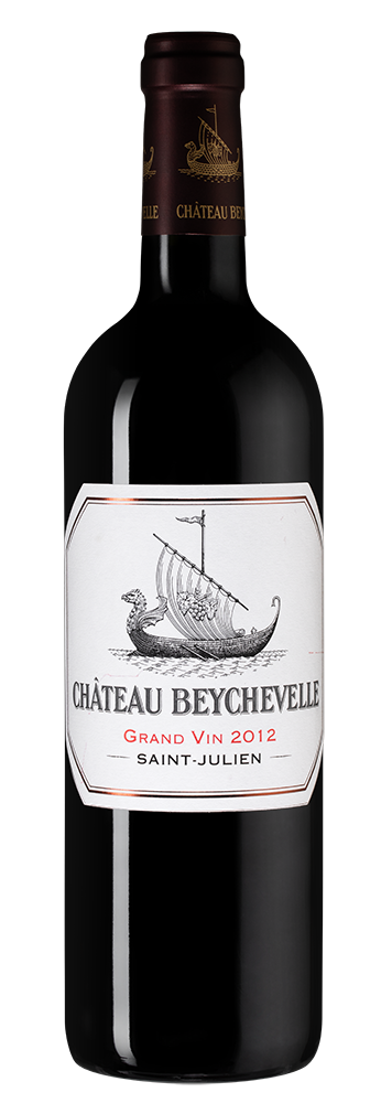 Вино Chateau Beychevelle (Saint-Julien), 2012, (148188), Франция, Бордо, красное, сухое, 0.75 л, Шато Бешвель, цена 39990 рублей