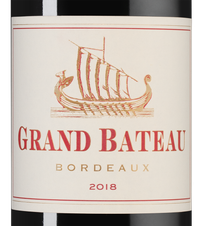Вино Grand Bateau Rouge , (133597), красное сухое, 2018 г., 0.75 л, Гран Бато Руж цена 2740 рублей