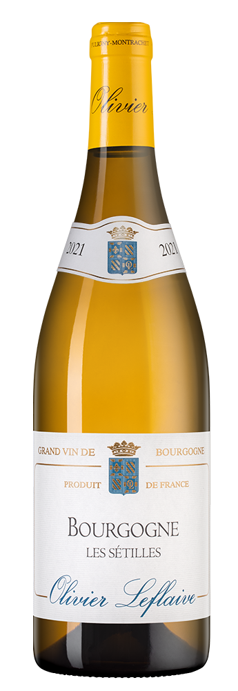 Вино Bourgogne Les Setilles, Olivier Leflaive Freres, 2021, (152044), Франция, Бургундия, белое, сухое, 0.75 л, Бургонь Ле Сетий, цена 11490 рублей