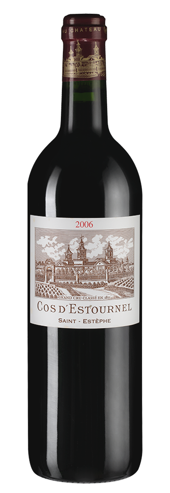 Вино Chateau Cos d'Estournel Rouge (Saint-Estephe), 2006, (150346), Франция, Бордо, красное, сухое, 0.75 л, Шато Кос д'Эстурнель Руж, цена 67490 рублей