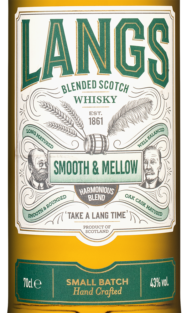 Виски Langs Smooth & Mellow, (155354), Шотландия, 0.7 л, Лэнгс Смус энд Меллоу, цена 2290 рублей