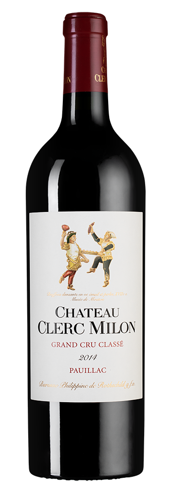 Вино Chateau Clerc Milon (Pauillac), 2014, (151910), Франция, Бордо, красное, сухое, 0.75 л, Шато Клер Милон, цена 37490 рублей