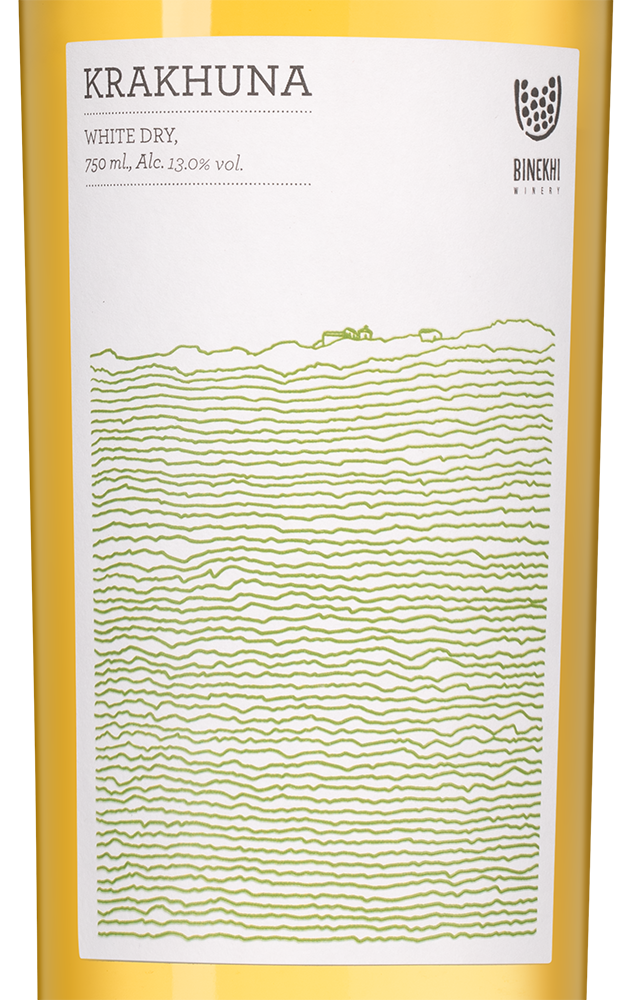 Вино Krakhuna, Binekhi, 2024, (158172), Грузия, Имеретия, белое, сухое, 0.75 л, Крахуна, цена 2490 рублей
