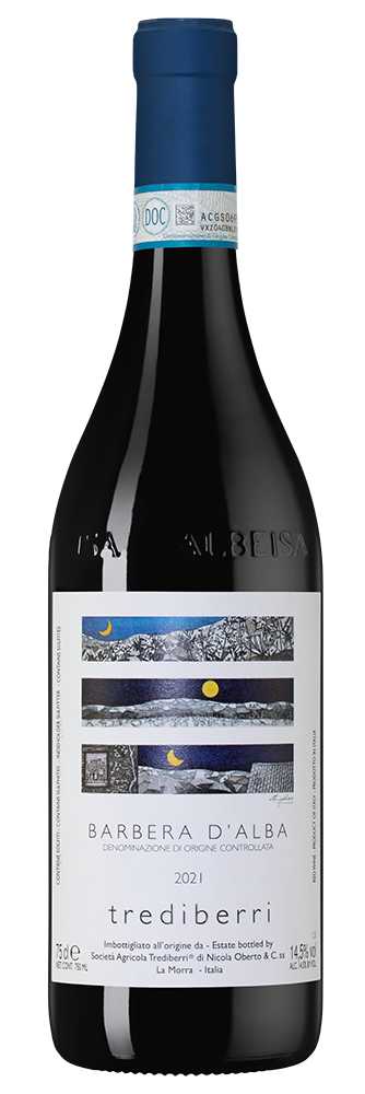 Вино Barbera d'Alba, Trediberri, 2021, (137745), Италия, Пьемонт, красное, сухое, 0.75 л, Барбера д'Альба, цена 5690 рублей