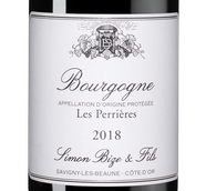 Вино с черничным вкусом Bourgogne les Perrieres