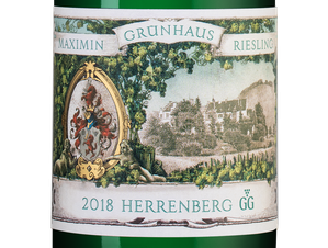 Вино Riesling Herrenberg Trocken Grosses Gewachs, (124130), белое полусухое, 2018 г., 0.75 л, Рислинг Херренберг Трокен Гроссе Гевехс цена 12490 рублей