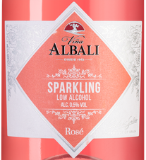Игристое вино безалкогольное Vina Albali Rose Low Alcohol, 0,5%, (122092), 0.75 л, Винья Албали Розе Безалкогольное цена 1290 рублей
