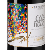 Красное сухое вино Сира Cote Rotie La Turque