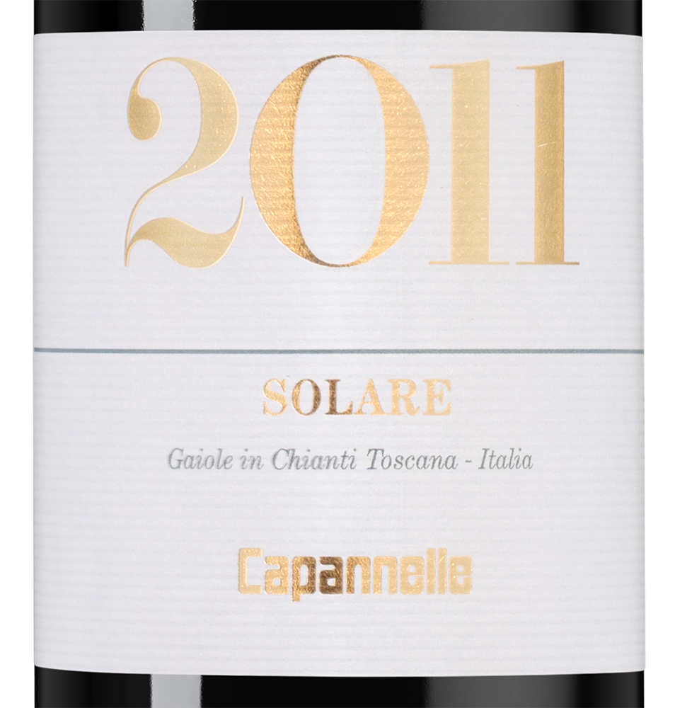 Вино Solare, Capannelle, 2011, 0.375л, (158578), Италия, Тоскана, красное, сухое, 0.375 л, Соларе, цена 6990 рублей