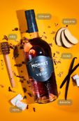 Monnet VSOP в подарочной упаковке с 2-мя бокалами