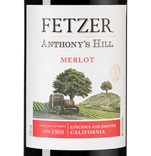 Вино Anthony's Hill Merlot, (116552), красное полусухое, 0.75 л, Энтонис Хилл Мерло цена 1240 рублей