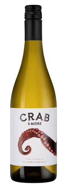 Вино Crab & More Chardonnay, Bronco Wine Company