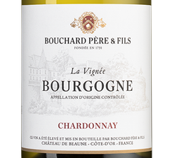 Вино Bourgogne Chardonnay La Vignee, (132485), белое сухое, 2020 г., 0.75 л, Бургонь Шардоне Ла Винье цена 5790 рублей