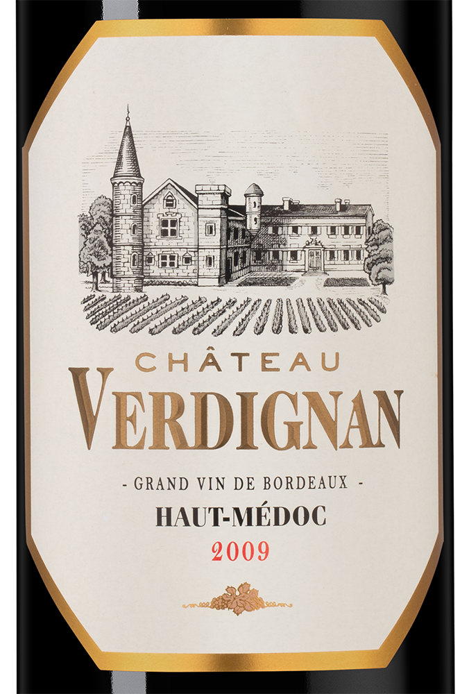 Вино Chateau Verdignan (Haut-Medoc), 2009, (142233), Франция, Бордо, красное, сухое, 0.75 л, Шато Вердиньян, цена 7190 рублей