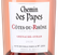 Вино Гренаш (Grenache) Chemin des Papes Cotes du Rhone Rose