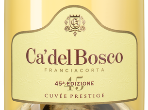 Игристое вино Franciacorta Cuvee Prestige Edizione 45, (140336), белое экстра брют, 0.75 л, Франчакорта Кюве Престиж Эдиционе 45 цена 8990 рублей