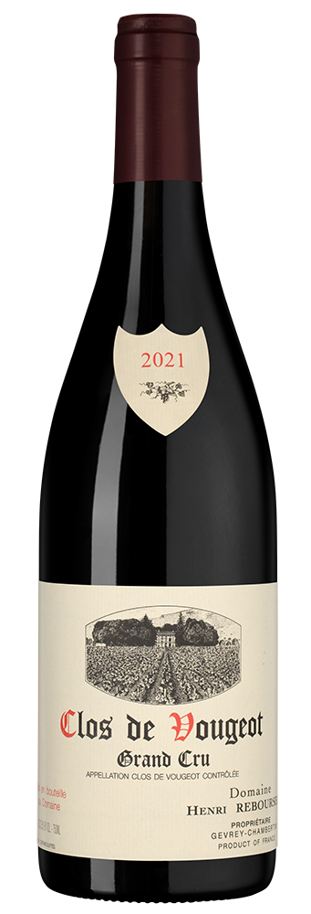 Вино Clos de Vougeot Grand Cru, Domaine Henri Rebourseau, 2021, (150377), Франция, Бургундия, красное, сухое, 0.75 л, Кло де Вужо Гран Крю, цена 74990 рублей