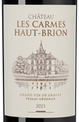 Вино Каберне Фран Chateau les Carmes Haut-Brion (Pessac-Leognan)