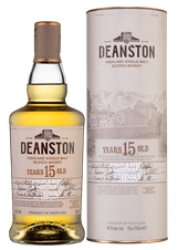 Виски Deanston 15 Years Old, (122053), gift box в подарочной упаковке, Односолодовый 15 лет, Шотландия, 0.7 л, Динстон Эйджид 15 Лет цена 22490 рублей
