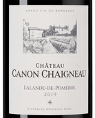 Вино с черничным вкусом Chateau Canon Chaigneau