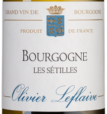 Вино Bourgogne Les Setilles, (124703), белое сухое, 2018 г., 0.75 л, Бургонь Ле Сетий цена 9990 рублей