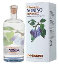 Аквавит Il Prunus di Nonino в подарочной упаковке, (104870), gift box в подарочной упаковке, 43%, Италия, 0.7 л, Иль Прунус ди Нонино цена 9490 рублей
