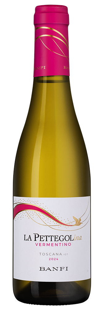 Вино La Pettegolina, Banfi, 2024, 0.375л, (154762), Италия, Тоскана, белое, сухое, 0.375 л, Ла Петтеголина, цена 1890 рублей