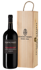 Вино Amarone della Valpolicella Classico в подарочной упаковке, (146429), gift box в подарочной упаковке, красное полусухое, 2019 г., 1.5 л, Амароне делла Вальполичелла Классико цена 19990 рублей