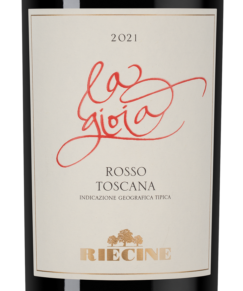 Вино La Gioia в подарочной упаковке, Riecine, 2021, (160183), Италия, Тоскана, красное, сухое, 0.75 л, Ла Джойя, цена 16490 рублей