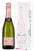 Розовое шампанское и игристое вино Шардоне из Шампани Rose Solera в подарочной упаковке