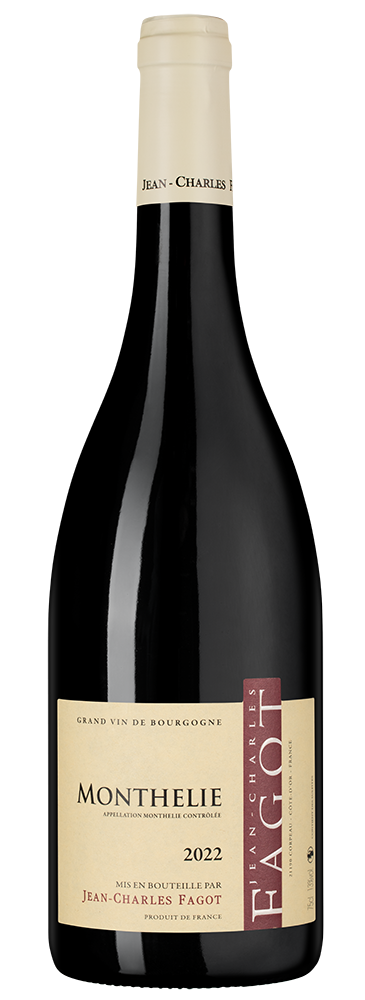 Вино Monthelie Rouge, Jean-Charles Fagot, 2022, (118434), Франция, Бургундия, красное, сухое, 0.75 л, Монтели Руж, цена 11490 рублей
