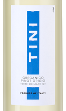 Вино Tini Grecanico Inzolia Sicilia, (144427), белое полусухое, 0.75 л, Тини Греканико Инзолия Сичилия цена 1040 рублей