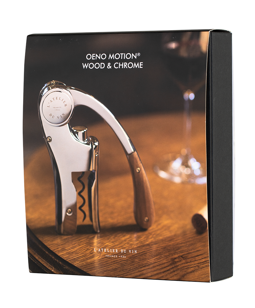 Рычажный штопор Oeno Motion, (157665), Франция, нерж.сталь/дерево, Рычажный штопор Oeno Motion, цена 24990 рублей