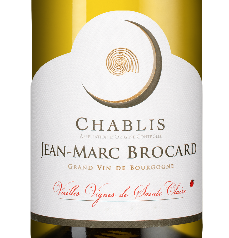 Вино Chablis Vieilles Vignes, Jean-Marc Brocard (Domaine Sainte-Claire), 2025, (160342), Франция, Бургундия, белое, сухое, 0.75 л, Шабли Вьей Винь, цена 7490 рублей