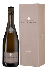 Шампанское Louis Roederer Brut Vintage, (124456), gift box в подарочной упаковке, белое брют, 2013 г., 0.75 л, Винтаж Брют цена 21140 рублей