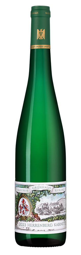 Вино Riesling Herrenberg Kabinett, Maximin Grunhaus, 2023, (148658), Германия, Мозель, белое, сладкое, 0.75 л, Рислинг Херренберг Кабинет, цена 9490 рублей