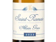Вино со вкусом хлебной корки Saint-Romain Blanc