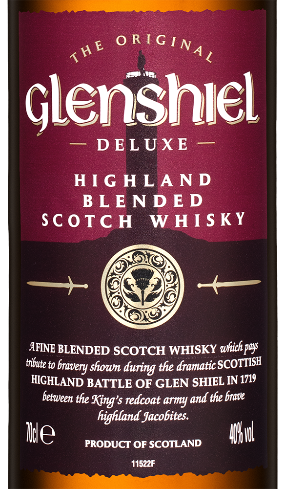 Виски Glenshiel, (155213), Шотландия, Хайленд, 0.7 л, Гленшил Блендед Скотч Виски, цена 2990 рублей